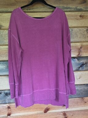 Maurices Mauve/Pink Lightweight Pullover Sweatshirt